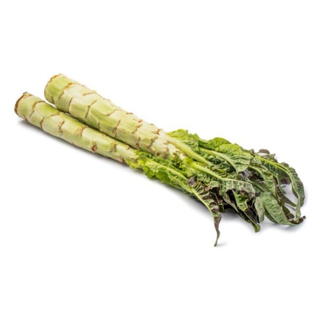 A Choy Sum / Celtuce from Produce First — Long and fleshy stem with loose green leaves