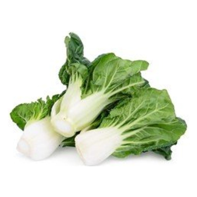 Baby Bok Choy de Produce First — Variedad miniatura de tallo blanco corto y hoja verde oscuro