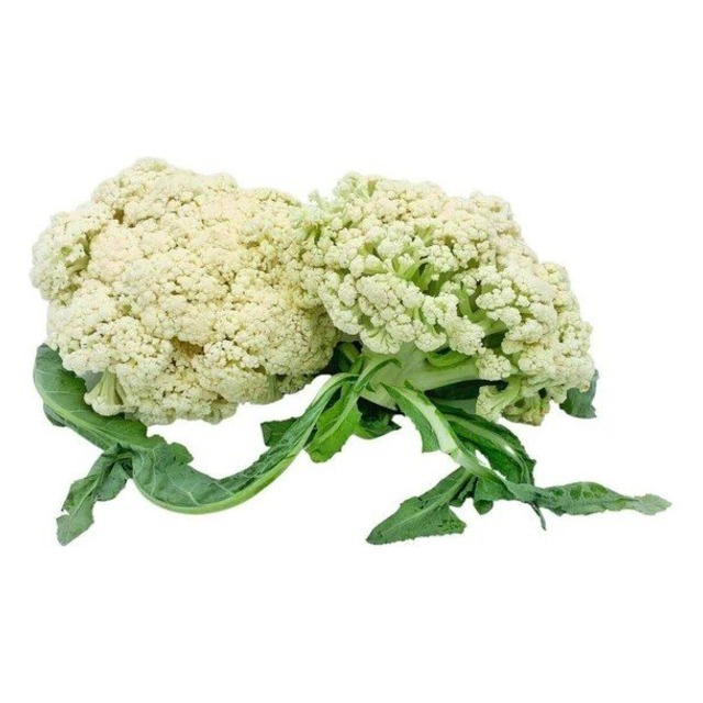 Chinese Cauliflower de Produce First — Cabeza suelta de color blanco a crema sobre tallos largos y delgados